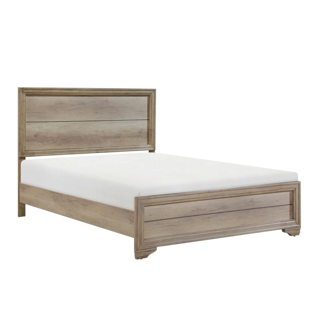 Queen Size Melamine Laminate Bed J573568