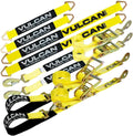 Axle Tie Down Kit with 22 Axle Straps, 36 Axle Straps, 96 Snap Hook Ratchet Straps and 112 Axle Tie Down Combination Straps U58548