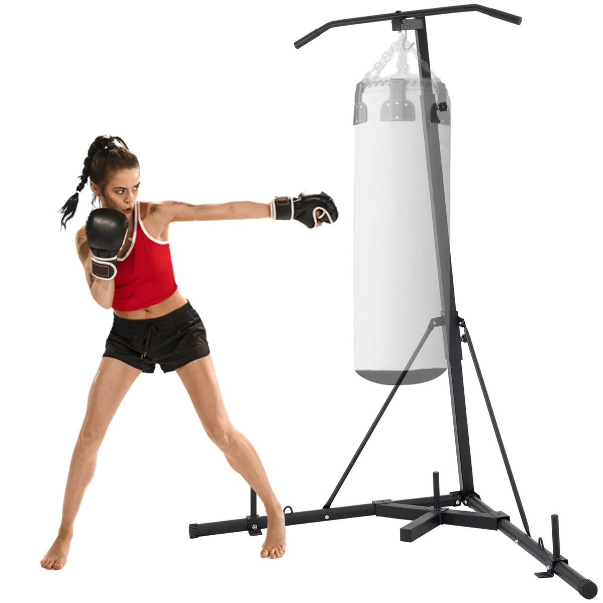 Foldable Height Adjustable Punching Bag Stand R20310