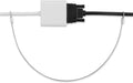 30 Pack 12 inch Adjustable Nylon Coating Security Cable Tether J8745