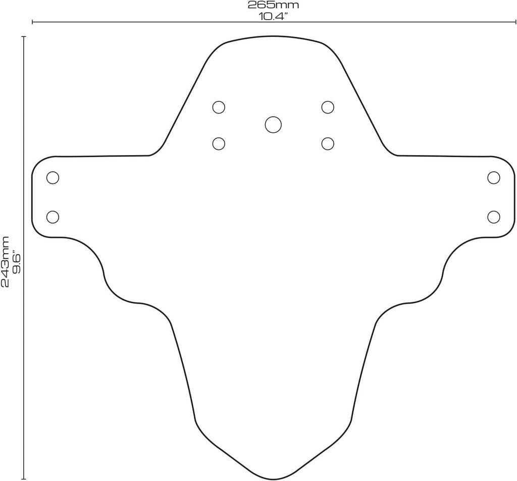 Front Mudguard for 26'',27.5'',29'' U46664