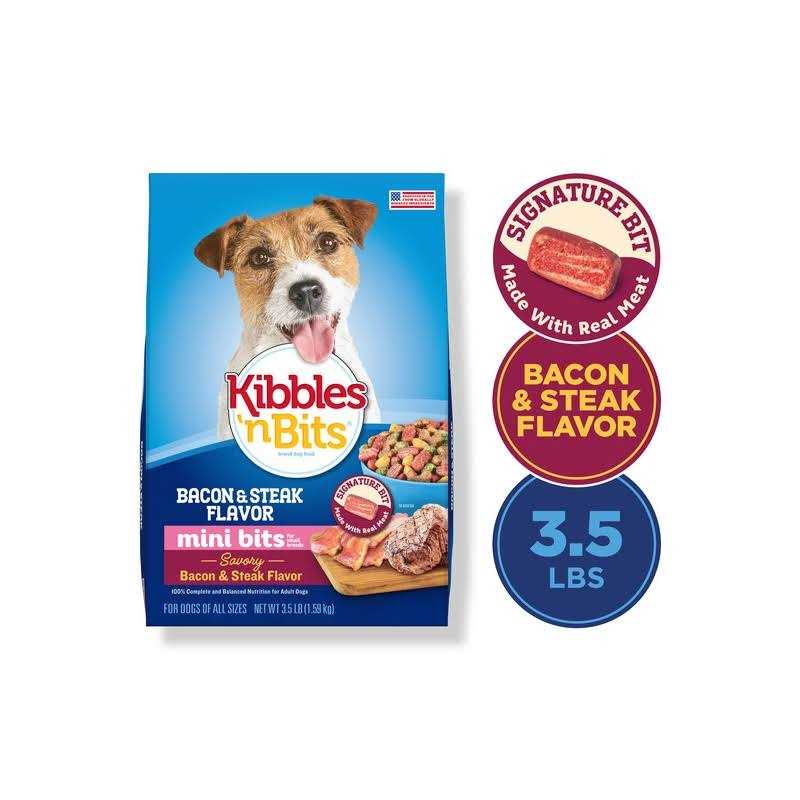 Bacon & Steak Flavor Dry Small Breed Dog Food N4248
