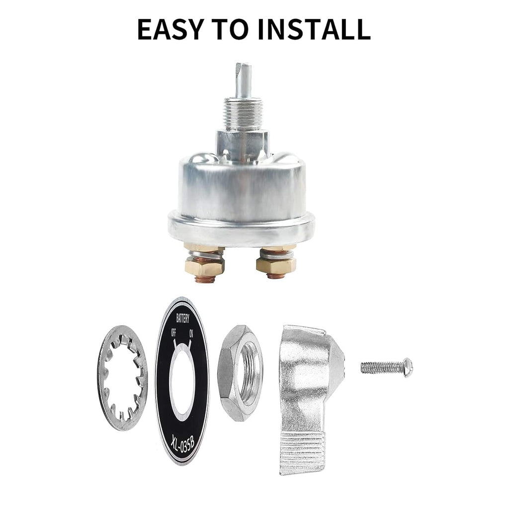 12-48V High Current Battery Disconnect Switch Pack of 2 Q288