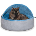 Self-Warming Hooded Kitty Bed O9212