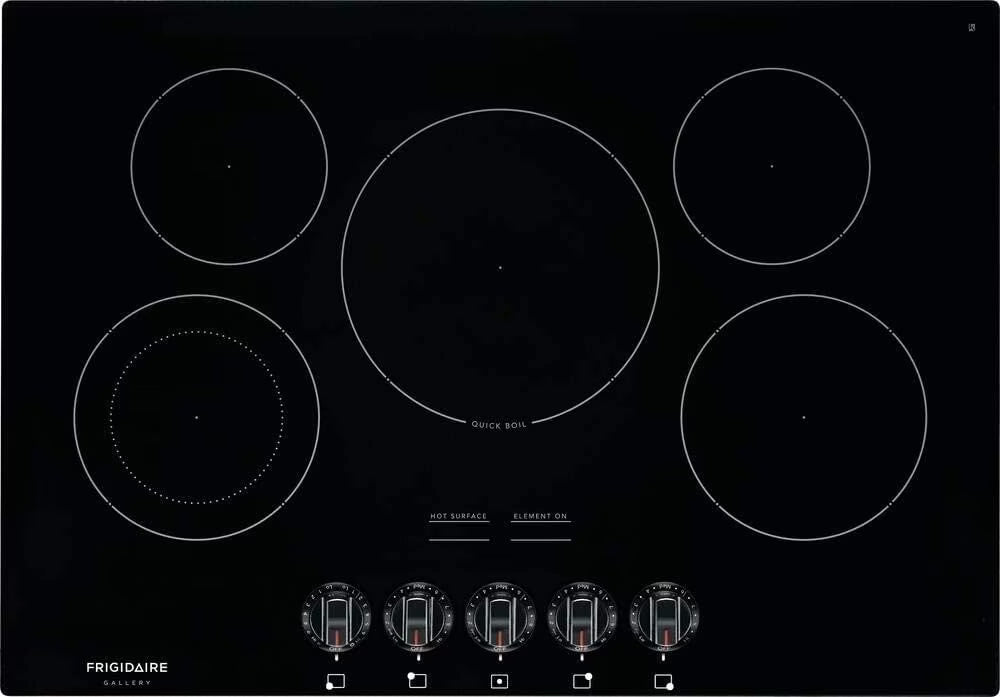 30 Inch Electric Cooktop - Black F244