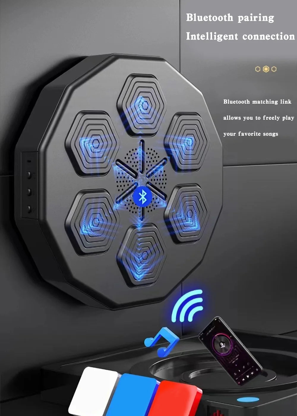 Wall Mounted Smart Electronic Music Boxing Machine T512287