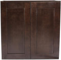 30x36x12 Espresso Wall Kitchen Cabinet Q854