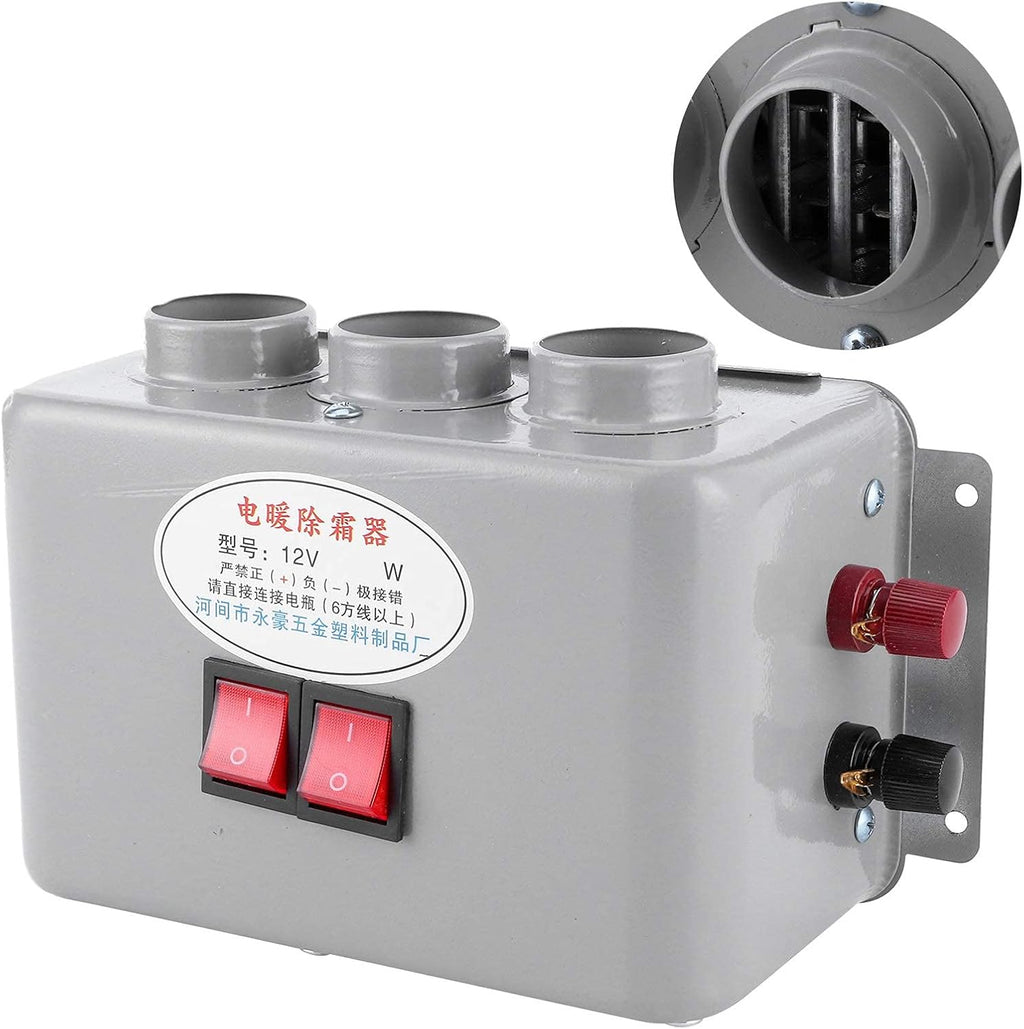 12V Compact Car Heater 3 Hole 600W-800W L645864