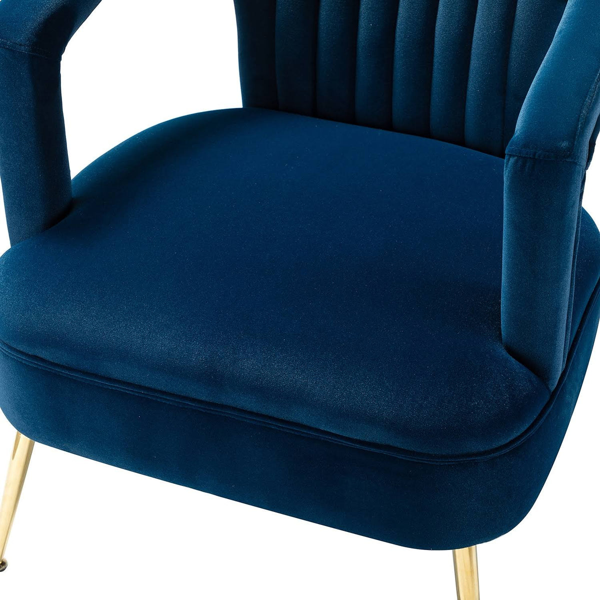 Grey Tufted Accent Barrel Chair F6266