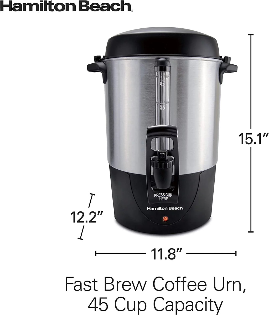 45 Cup Coffee Urn and Hot Beverage Dispenser P577