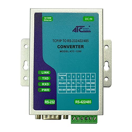 RS232/422/485 to Ethernet Converter, Pack of 2 R3580
