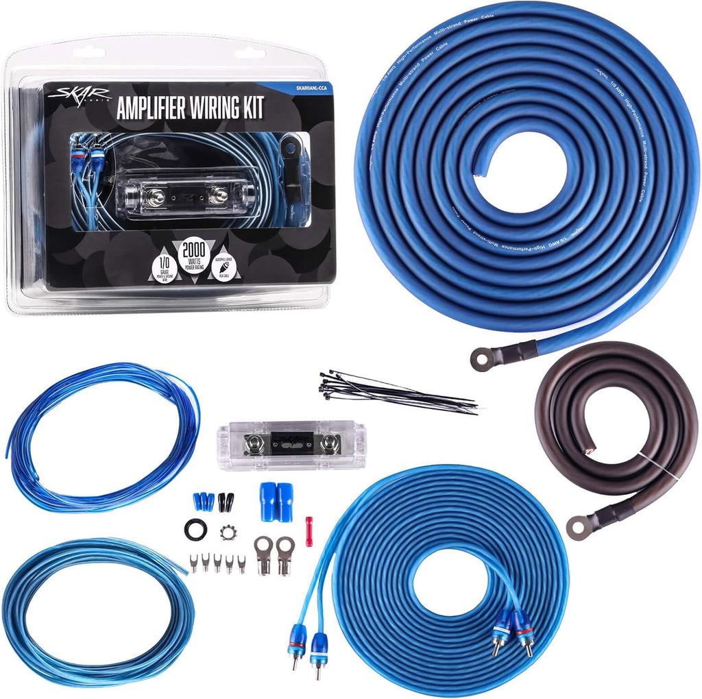 1/0 Gauge CCA Amplifier Installation Wiring Kit I88924