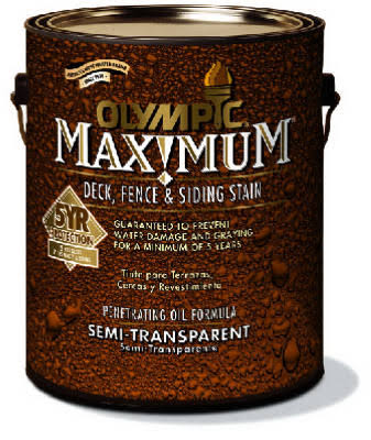 Semi-Transparent Oil Deck, Fence & Siding Stain 1 gal O199