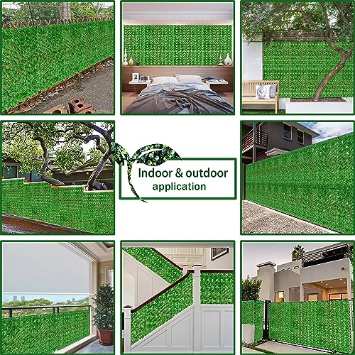 40X120 in UV-Anti Faux Ivy Leaf Fence Panels T676326
