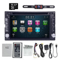 Double DIN Car DVD Player GPS Bluetooth Touch Screen with Camera D448826