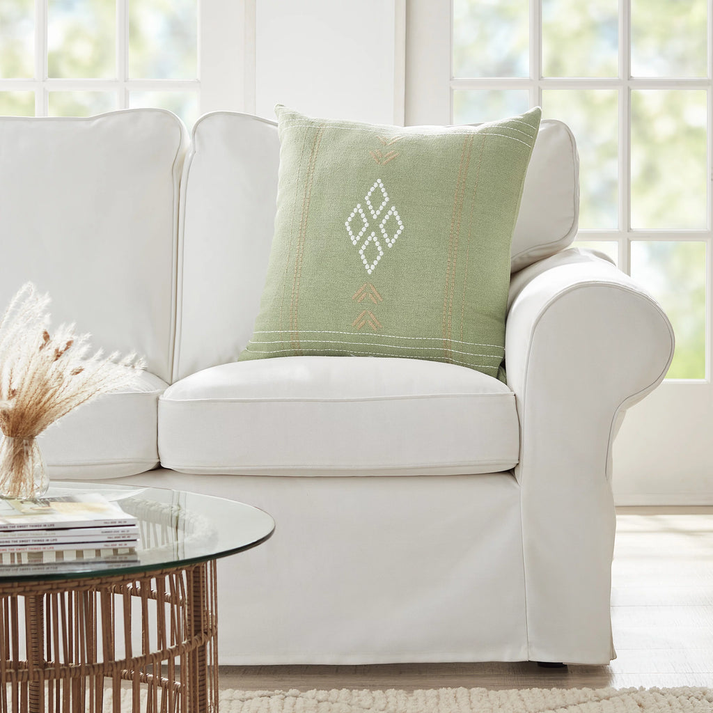 Beige Cactus 20 x 20 Pillow N6760