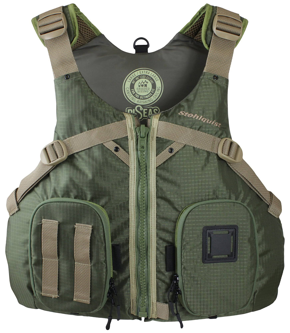Green S/M Fishing PFD U886