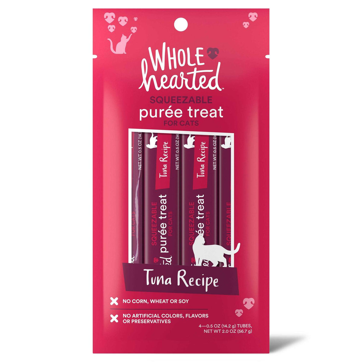 Tuna Recipe Squeezable Cat Treats L764