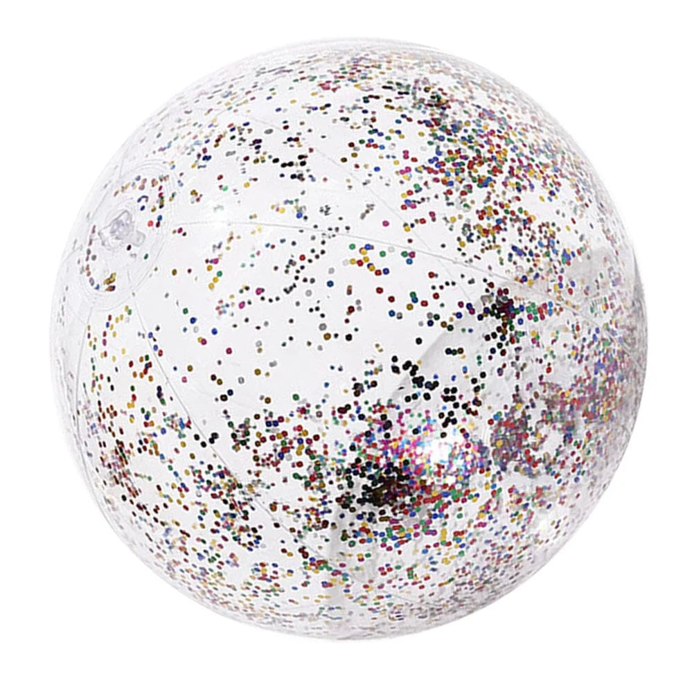 Inflatable Transparent PVC Beach Ball Water Toy G4493