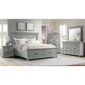 Gray 9-Drawer Dresser M403
