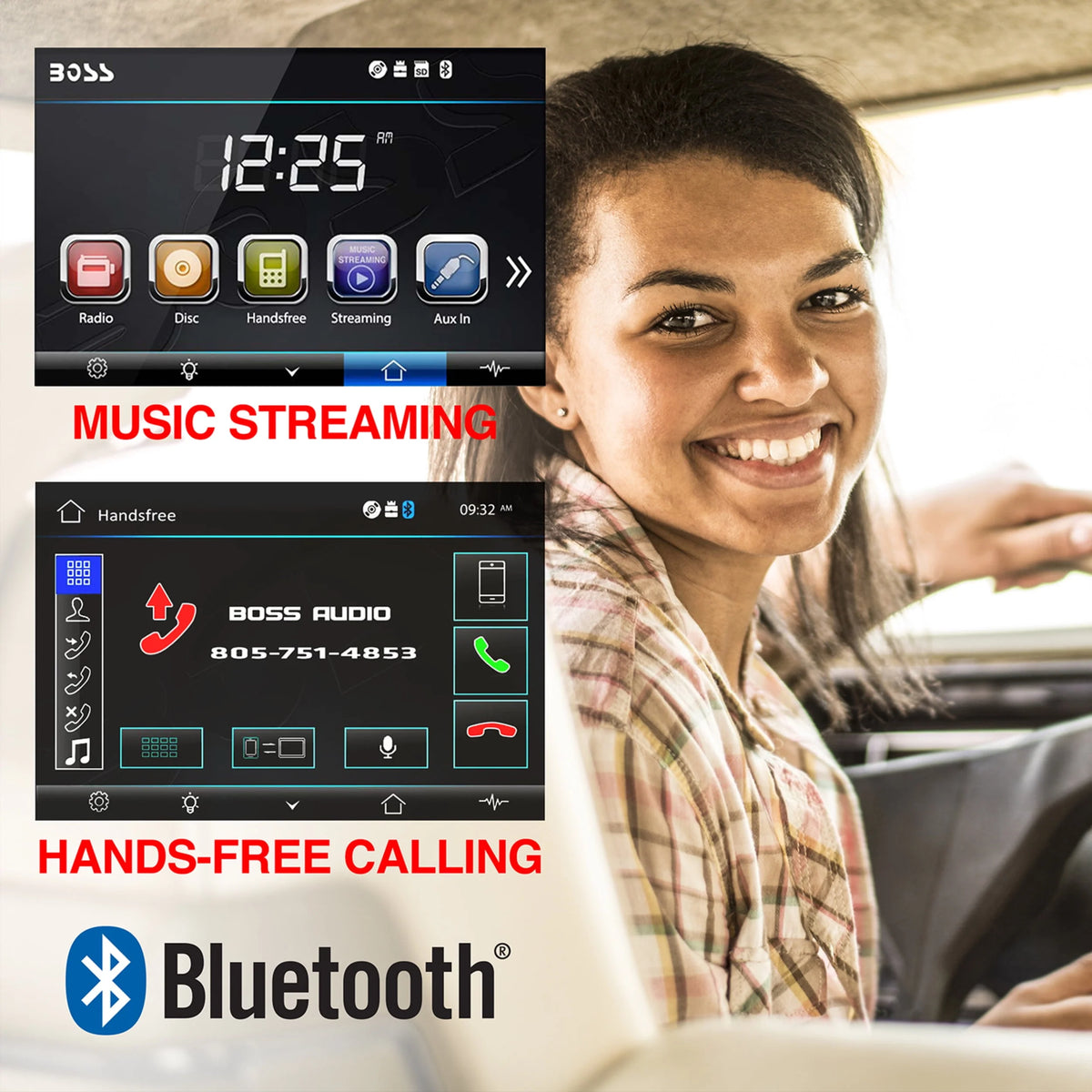 6.2” LCD Car DVD Player with Rearview Camera J465590