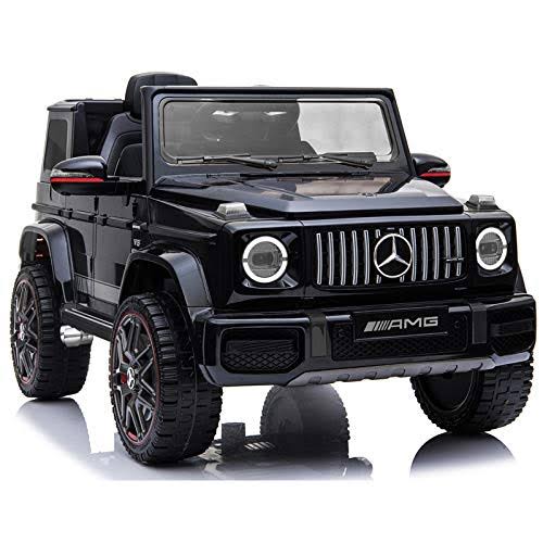 12V Kids Ride on Car Mercedes Black P915