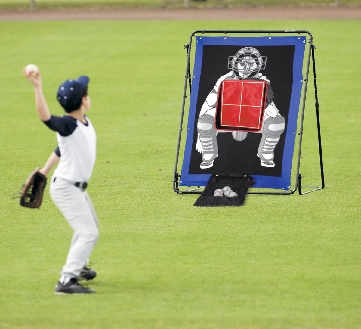 Baseball Pitching Target + Rebounder Net J35323