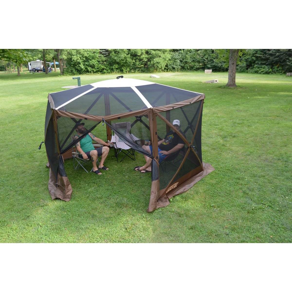 Portable Gazebo with Wind and Sun Panels, Rain Fly R271255