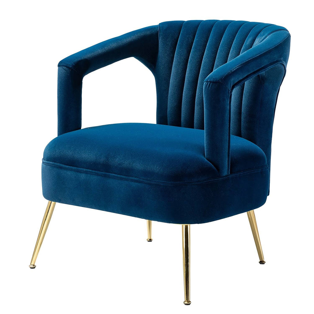 Grey Tufted Accent Barrel Chair F6266