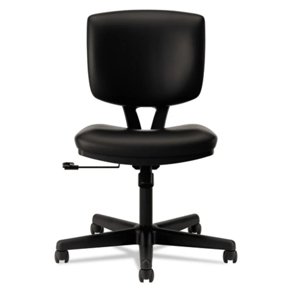 Black Leather Task Chair K92775