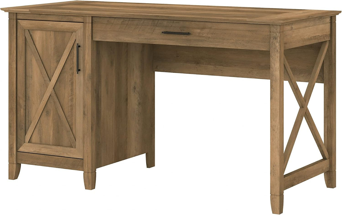 54W Computer Desk with Keyboard Tray and Storage N186288
