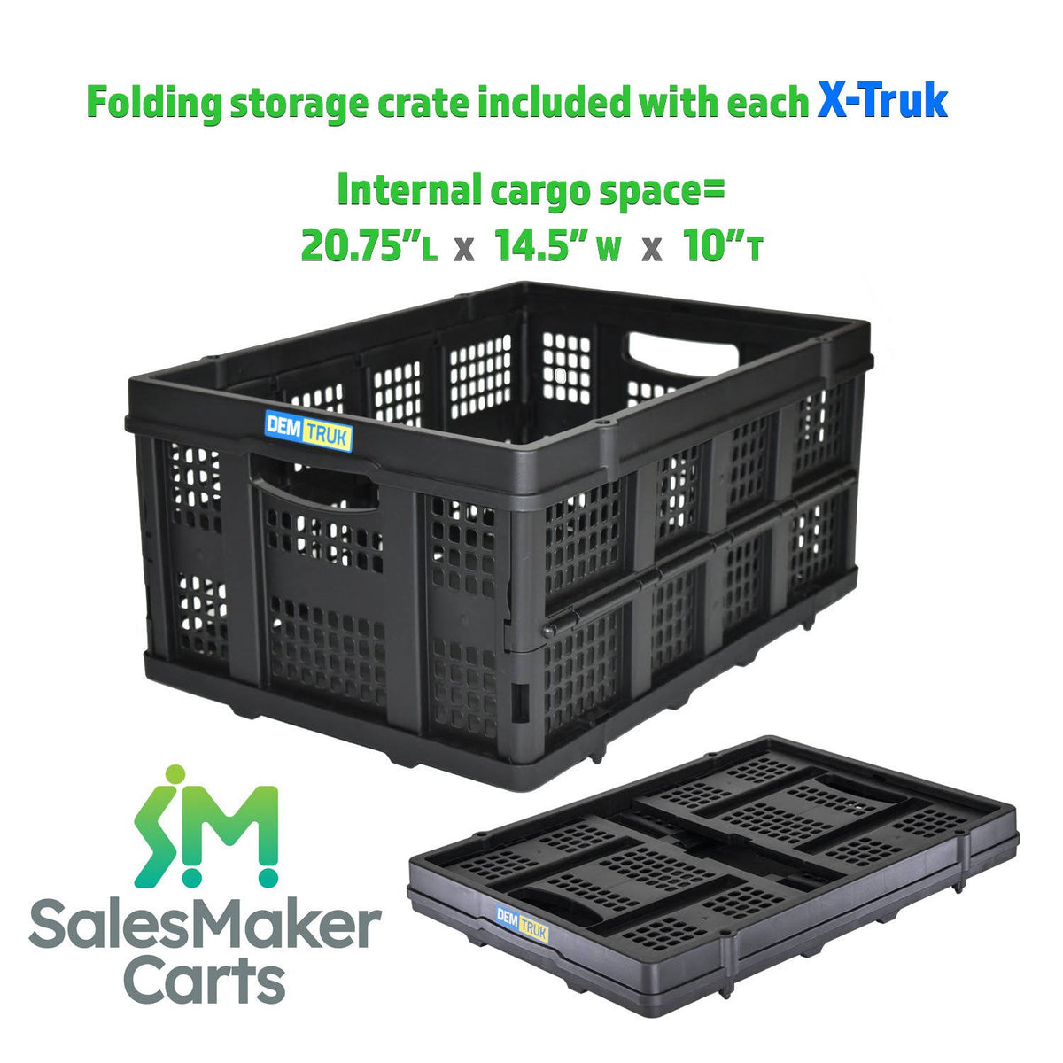 Folding Cart with Storage Basket A436