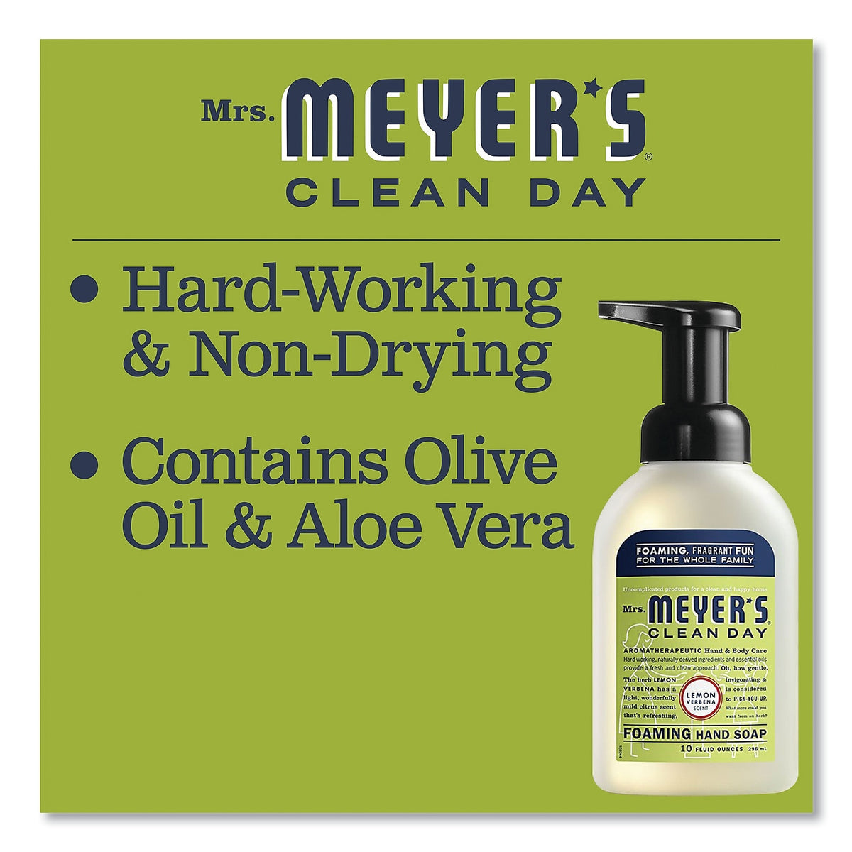 Foaming Hand Soap, Lemon Verbena, 10 fl oz N80234