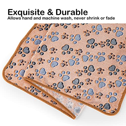 1 Pack 3 Soft Fluffy Fleece Pet Blanket D5219