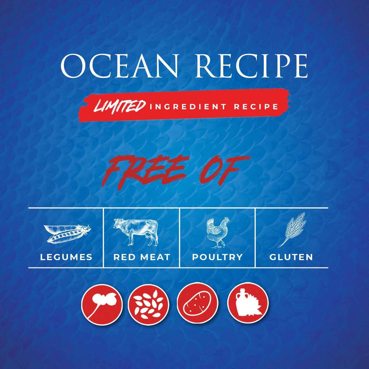 Ocean Recipe Dog Dry Food W282