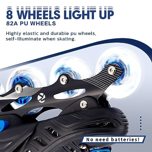 Adjustable Illuminating Inline Skates X216486