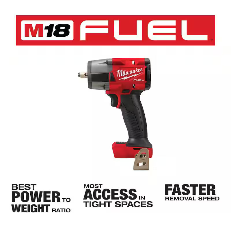 18V Brushless Cordless 3/8 in. Impact Wrench & Ratchet E35659