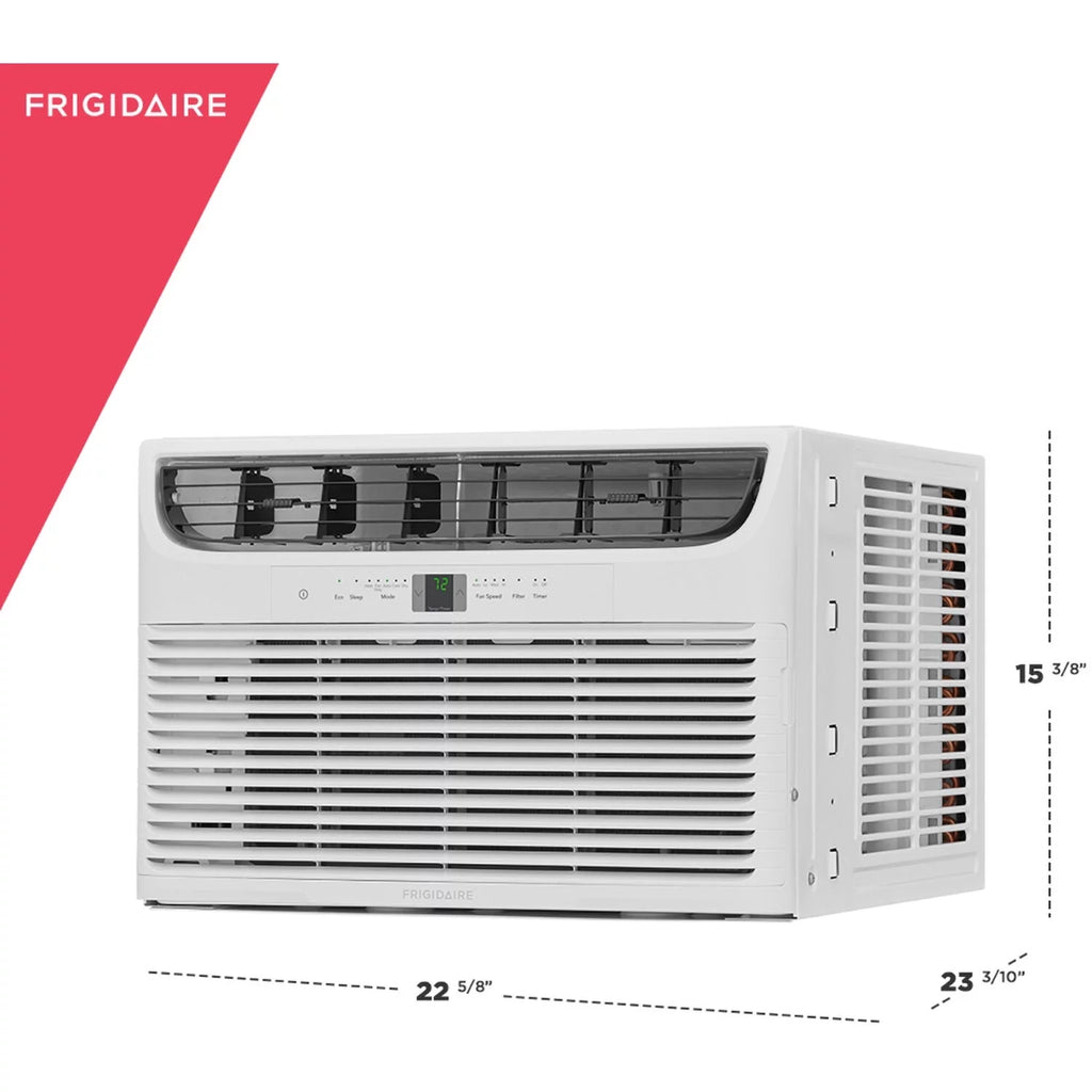 11,000 BTU Window Air Conditioner with Heater, White A7243