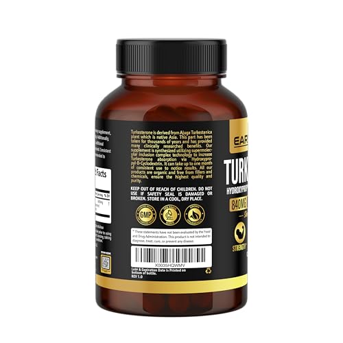 90 Capsules Turkesterone Supplement U637