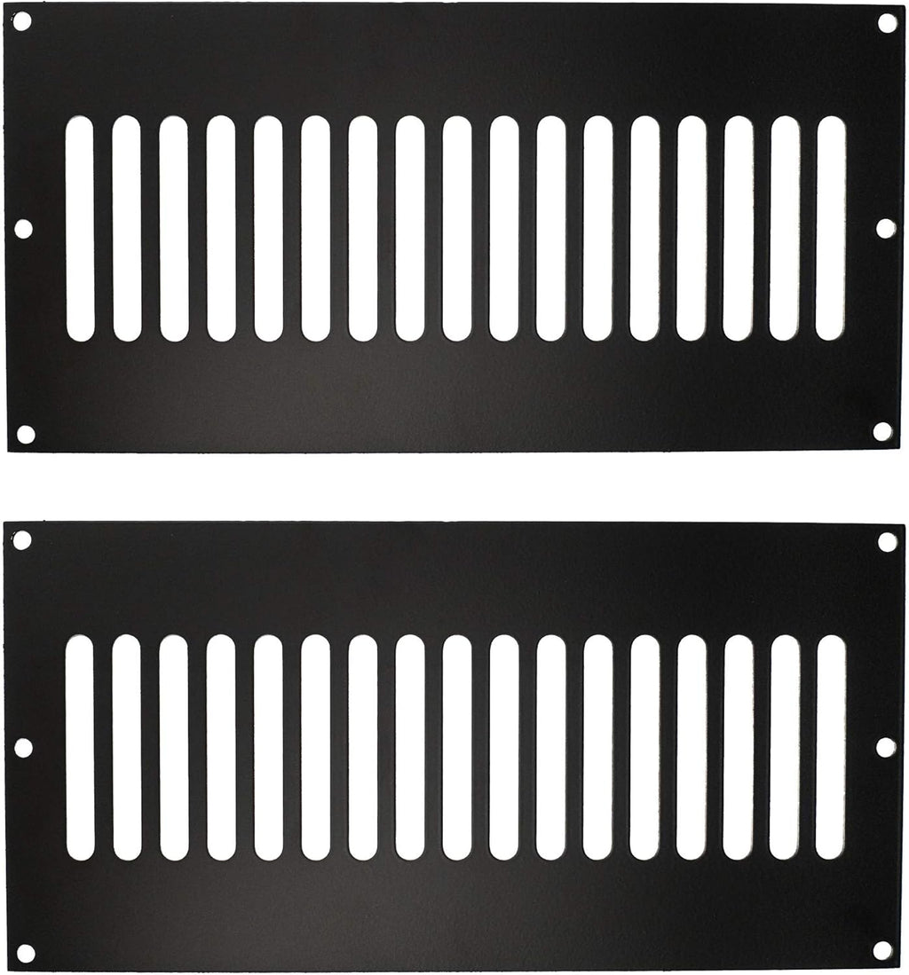 12x6 Inch Stainless Steel Fire Pit Enclosure Vent, Pack of 2 D820