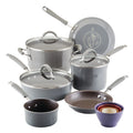 14 Piece Nonstick Porcelain Enamel Cookware and Measuring Cup Set B277