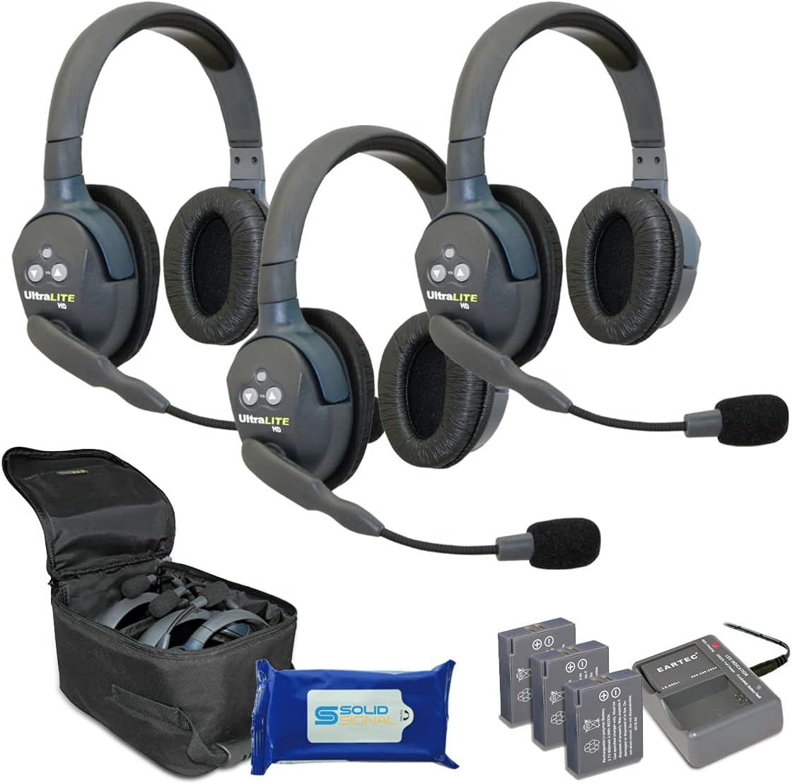 Full Duplex Wireless Headset Communication for 4 Users W12775