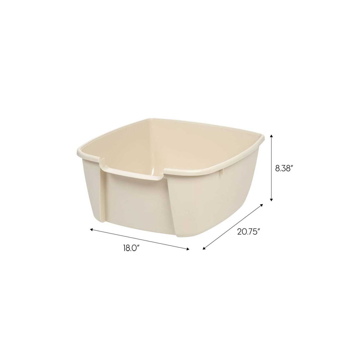 Litter Box with Scoop F8219