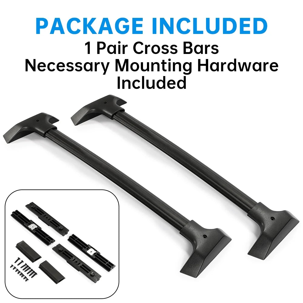 Roof Rack Rail Cross Bars Top Luggage Cargo Carrier R2911