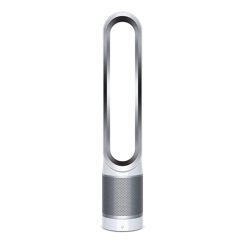 White Silver Tower Air Purifier Fan C405810