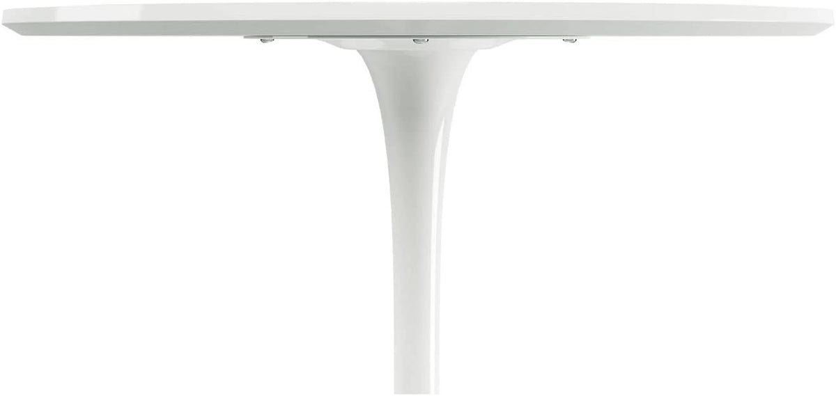 White Wood Top Dining Table R155710