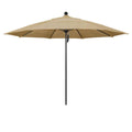 11 ft. Aluminum Market Patio Umbrella with Pulley Lift K659