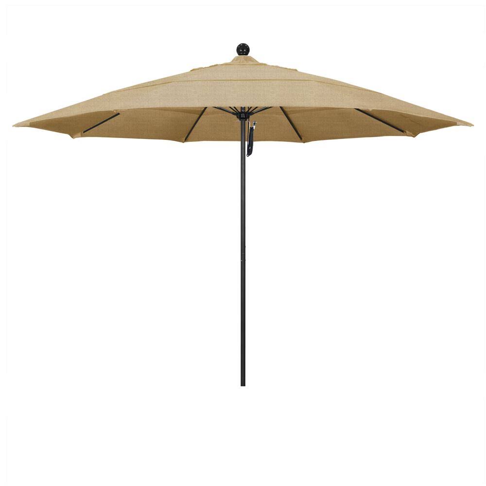 11 ft. Aluminum Market Patio Umbrella with Pulley Lift K659