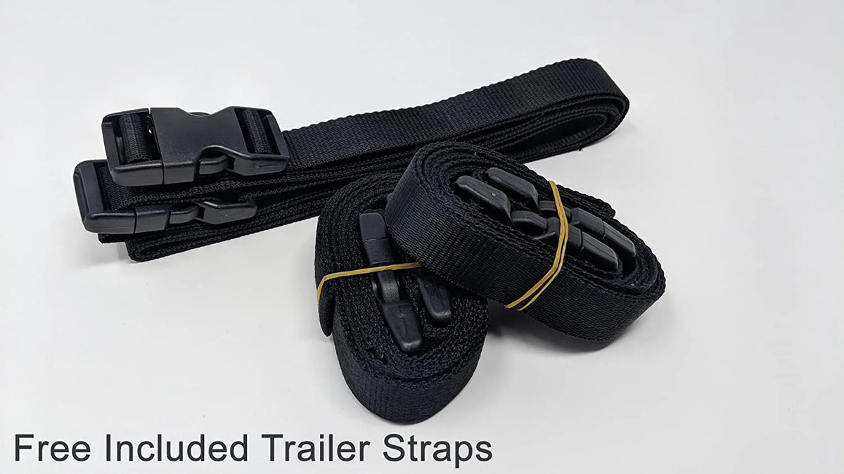 RED Trailerable Jet Ski Cover with Trailer Straps and Storage Bag H579766
