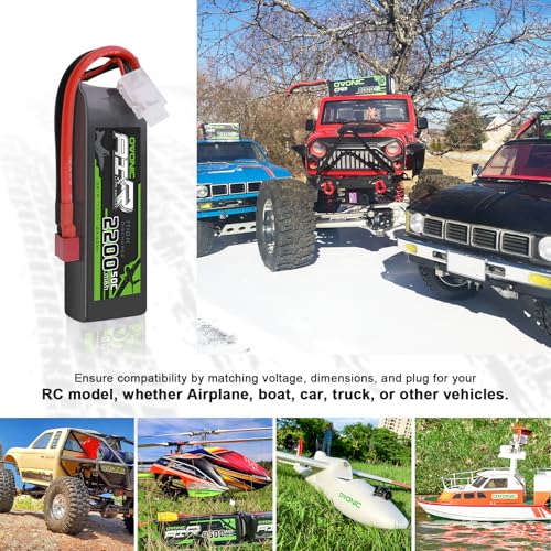 3S 2200mAh 11.1V 50C Lipo Battery with Dean-Style T Connector Z703551